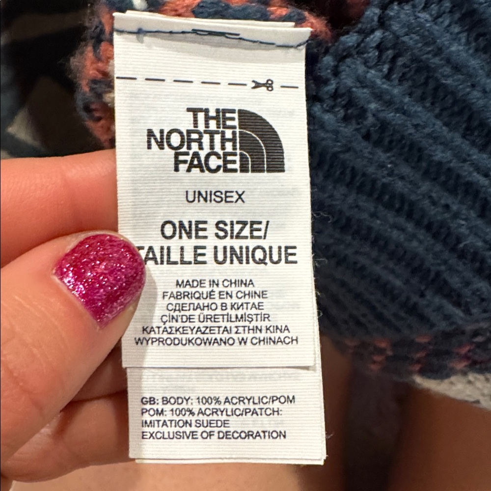 The North Face Multicolor Knit Beanie - Picture 4 of 5